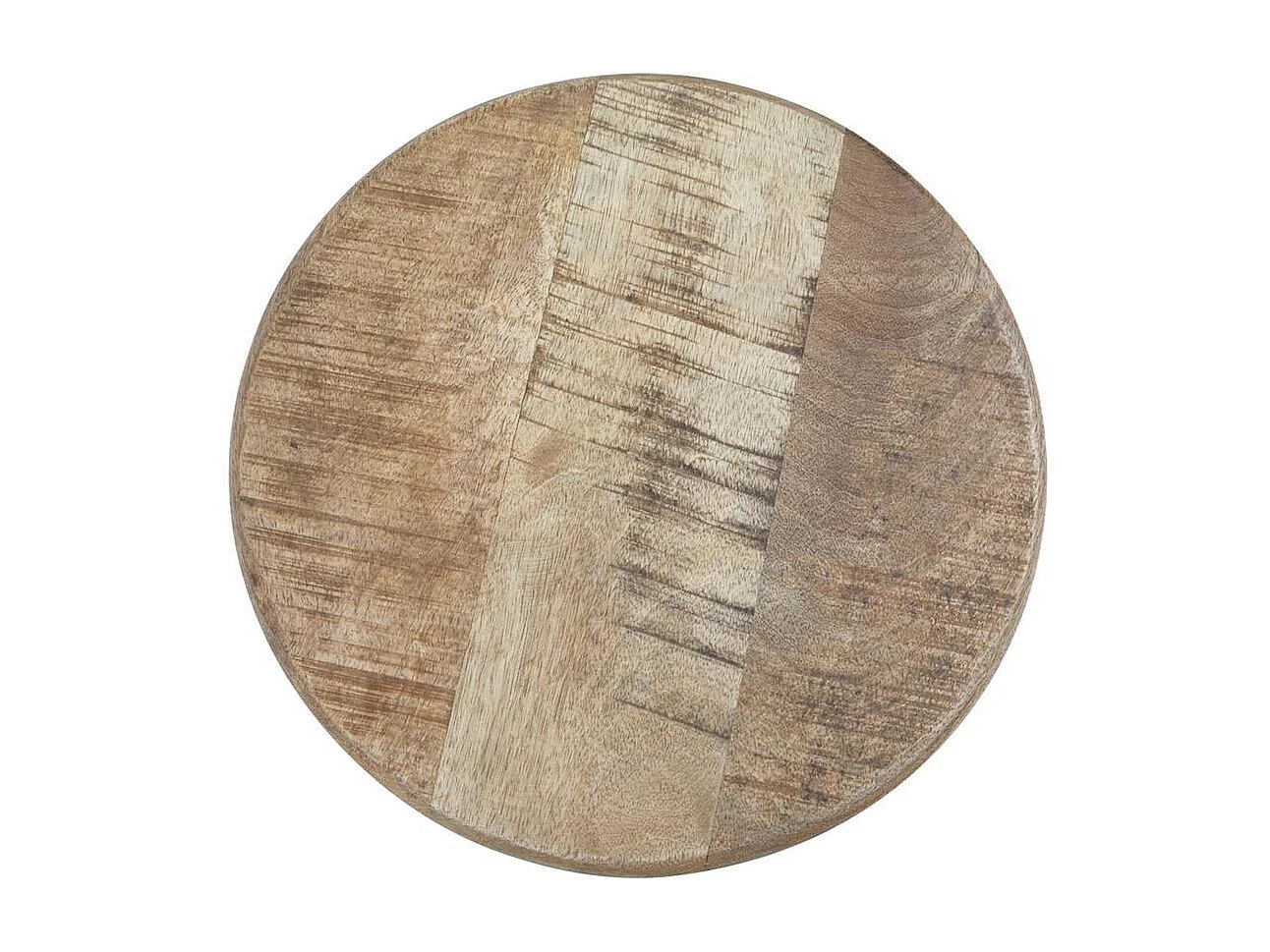 Table 36x46-61x36 cm Bois naturel clair noir Avola av1730-63