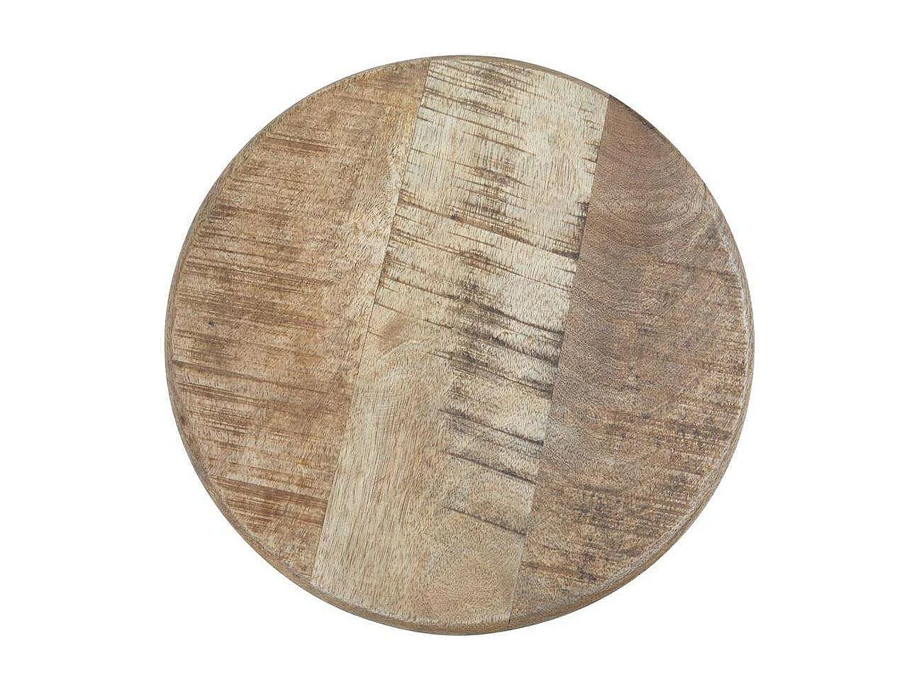 Table 36x46-61x36 cm Black natural light wood avola av1730-63