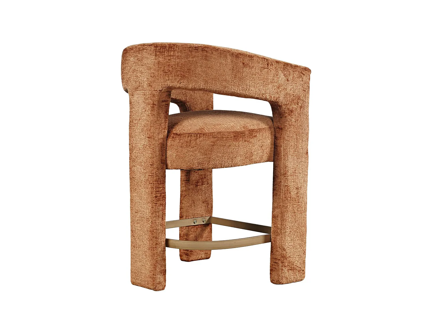 Tabouret de bar 61x89x57 cm Cannelle Leith LET71HC