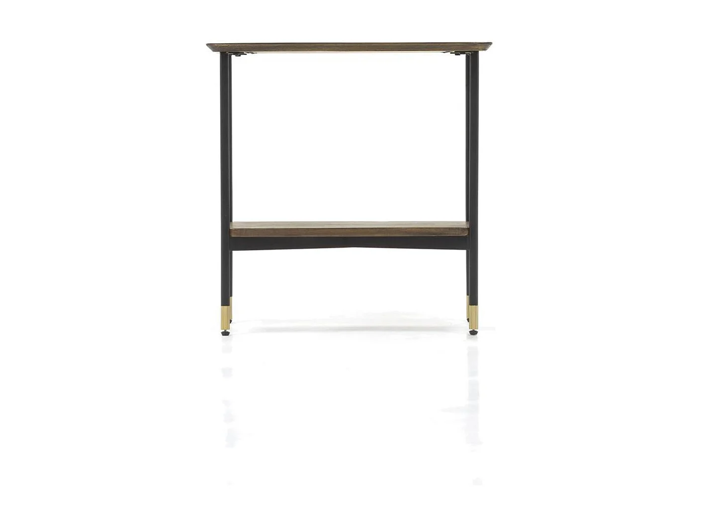 Mesa 60x60x30 cm Laberinto marrón mazl07-60