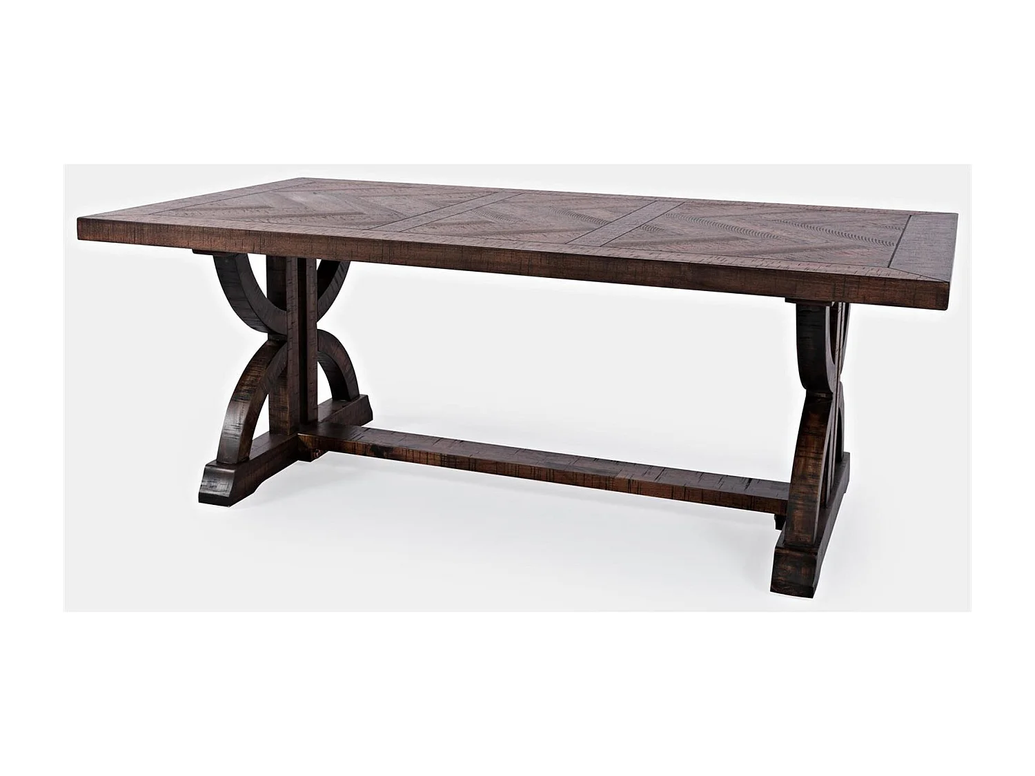 Table basse 127x47x71 cm marron Avola av1932-1