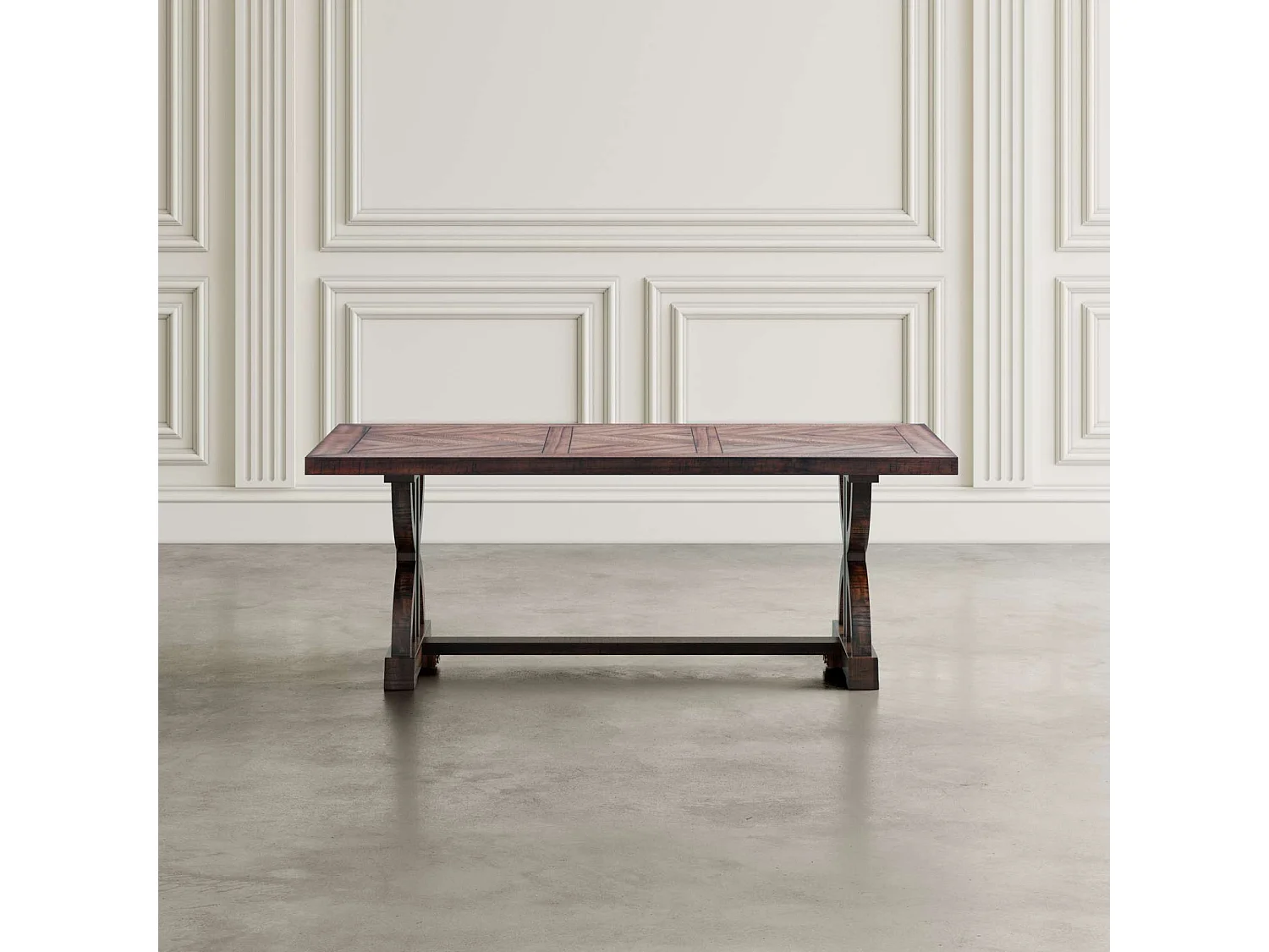 Coffee table 127x47x71 cm brown avola av1932-1