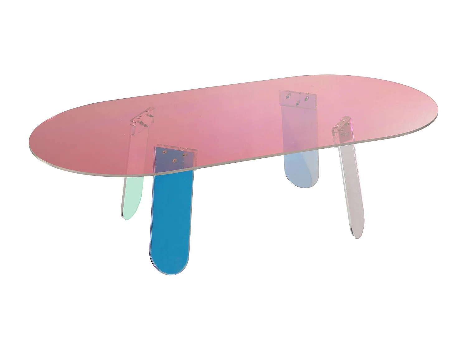 Mesa de centro 120x35x60 cm multicolor modig m75-120