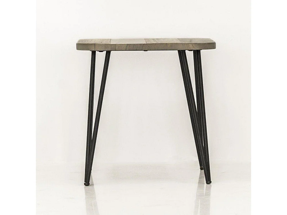 Table basse 50x50x50 cm noire adesso adesl07
