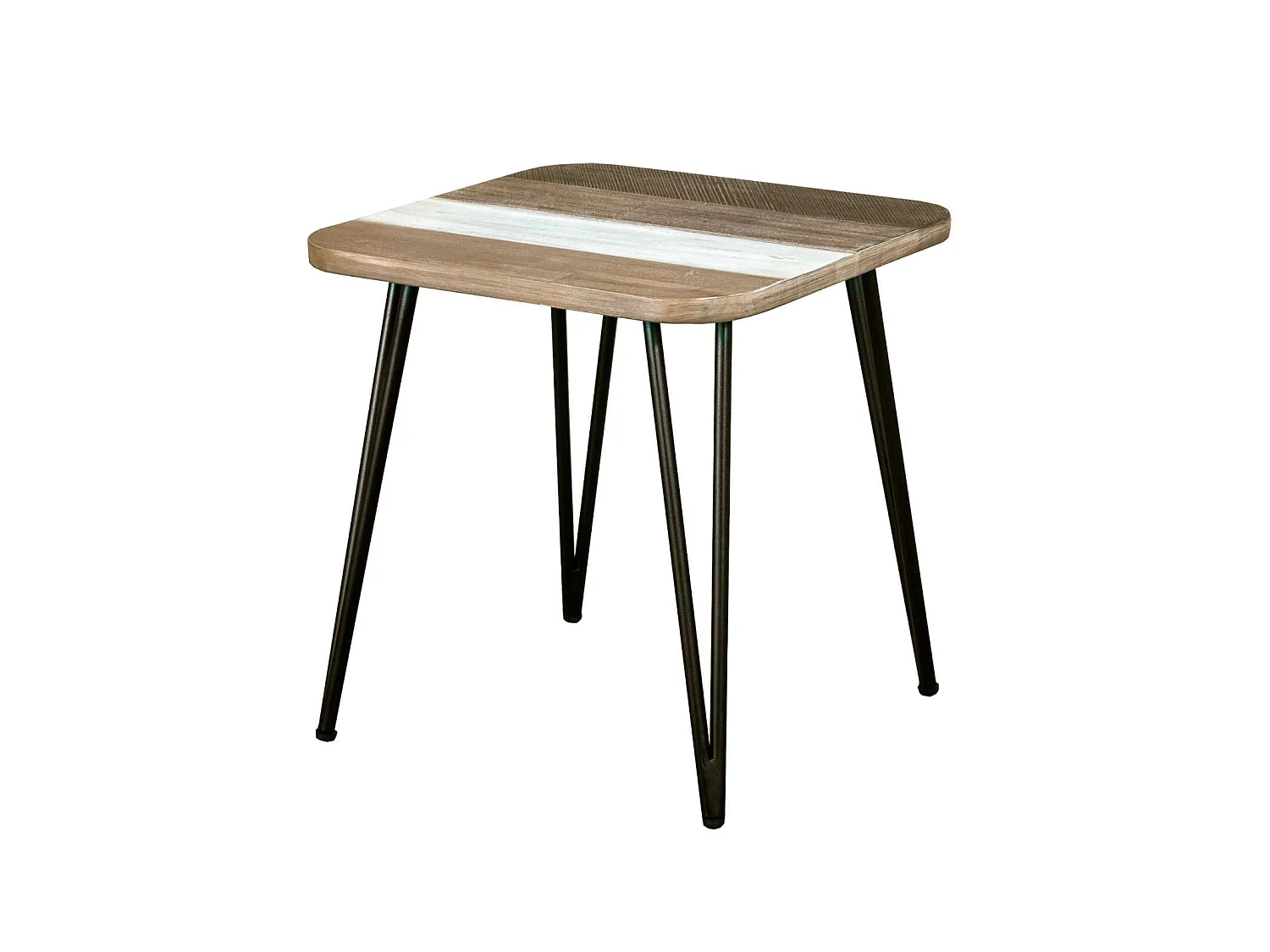 Table basse 50x50x50 cm noire adesso adesl07