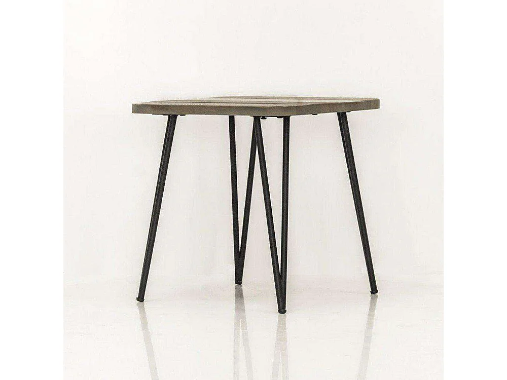 Table basse 50x50x50 cm noire adesso adesl07