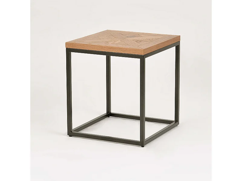 Mesa 45x50x45 cm roble natural indus in04-0