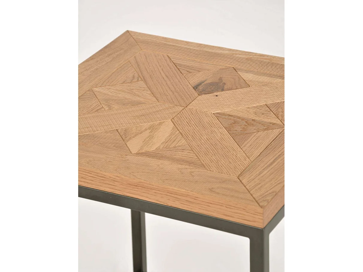 Table 45x50x45 cm chêne naturel indus in04-0