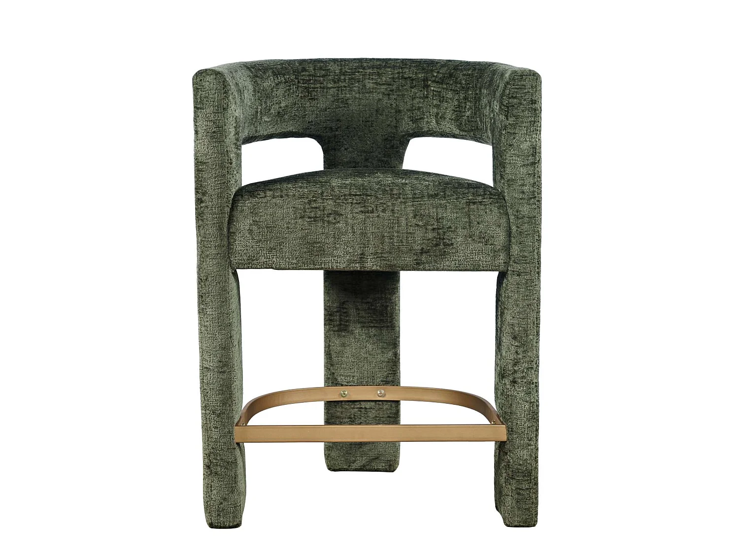 Tabouret de bar 61x89x57 cm olive Leith LET71HO