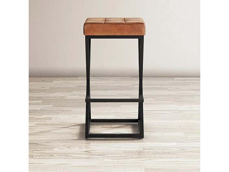 Tabouret de bar 38x74x38 cm marron Avola AV1730-192S