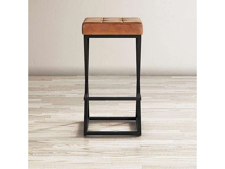Tabouret de bar 38x74x38 cm marron Avola AV1730-192S
