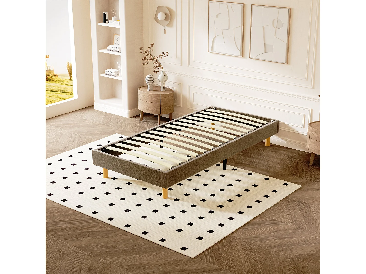 Bedbodem 90x190cm, 14 latten