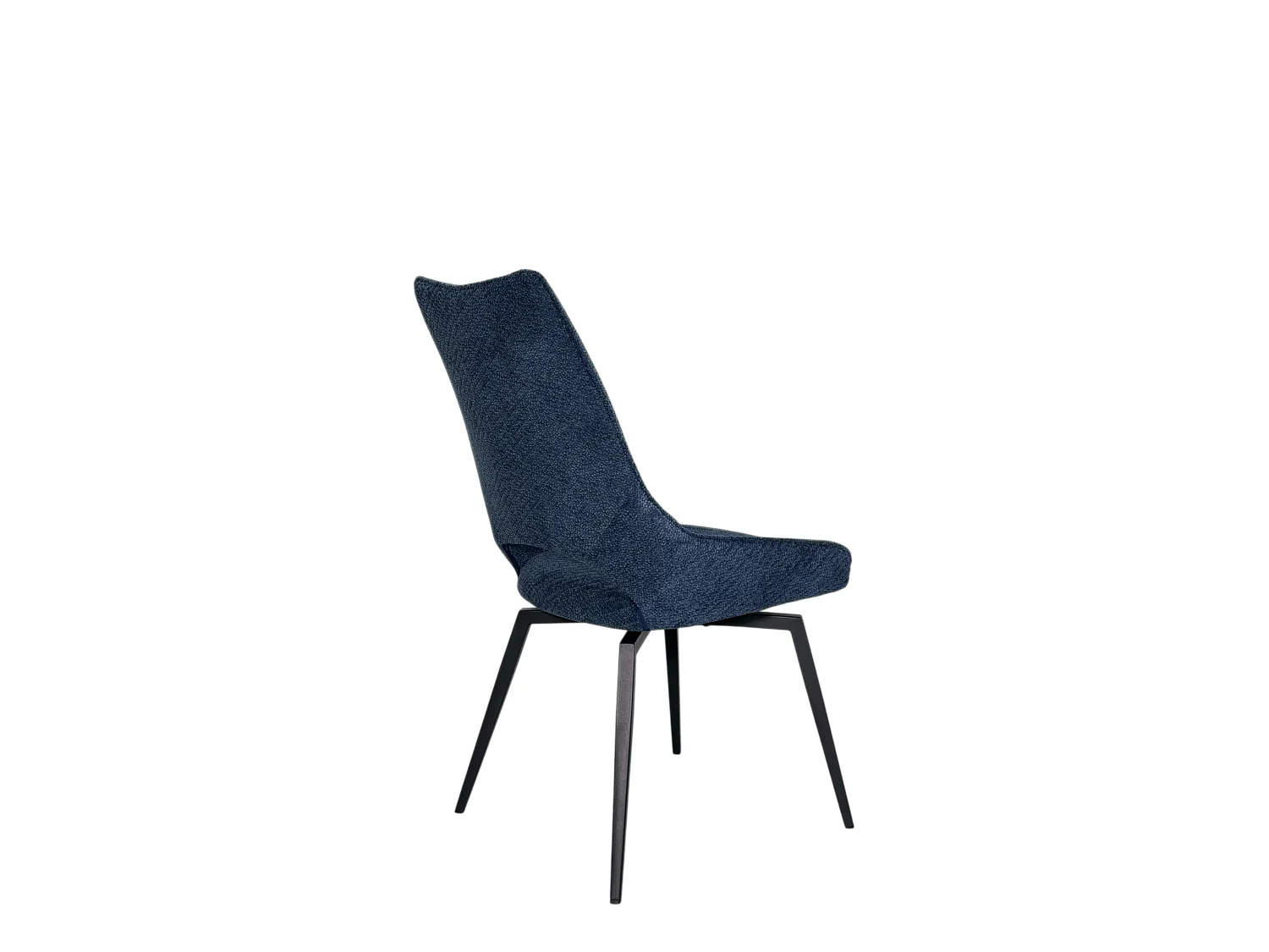 Chaise pivotante bleue, dossier ouvert (lot de 2) LIGURIE