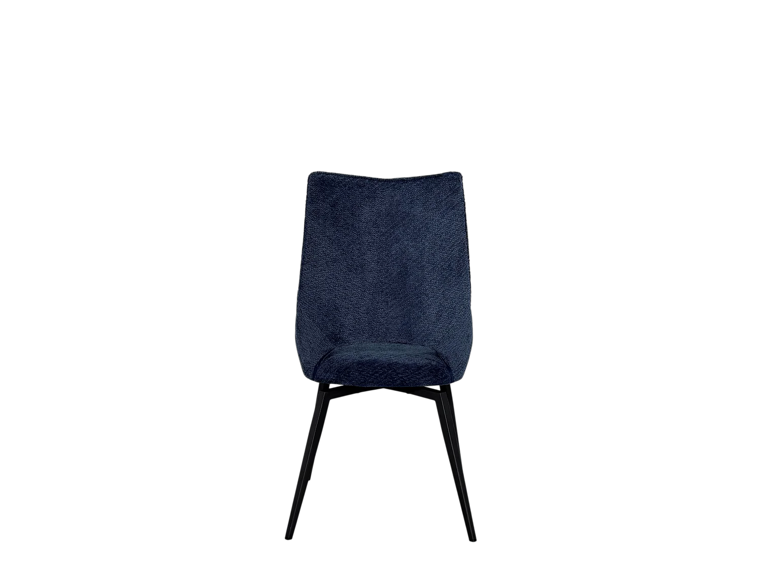 Chaise pivotante bleue, dossier ouvert (lot de 2) LIGURIE