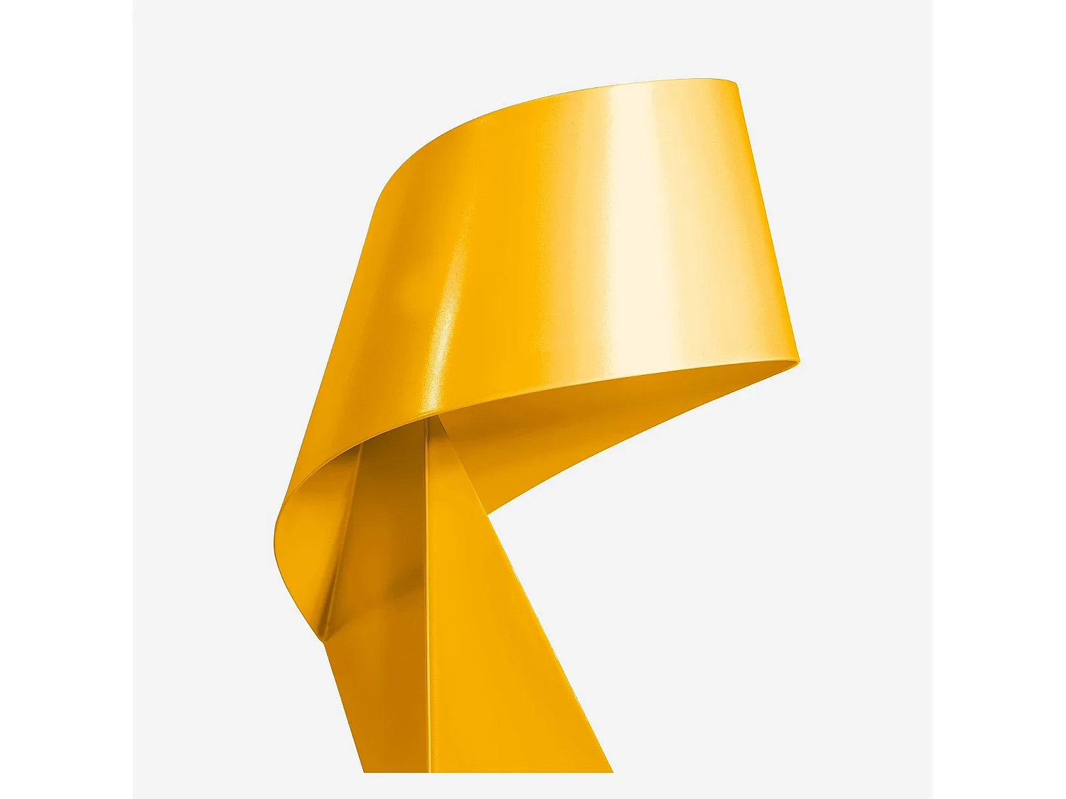 Habitat - Édition limitée - Lampe de table en métal - 50 cm - Jaune Soleil - Design by Claire Norcross - Ribbon