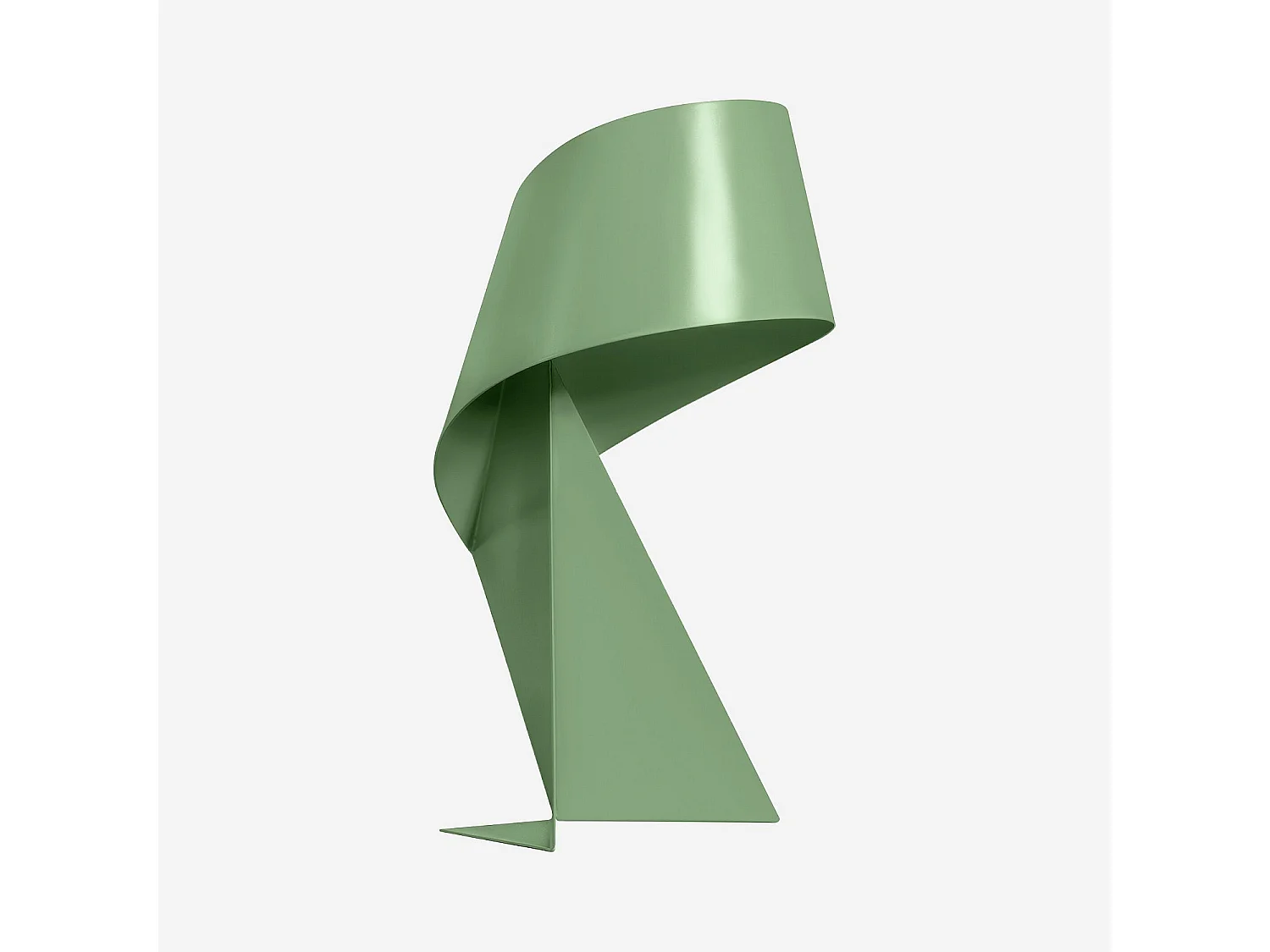 Habitat - Édition limitée - Lampe de table en métal - 35 cm - Vert Sauge - Design by Claire Norcross - Ribbon