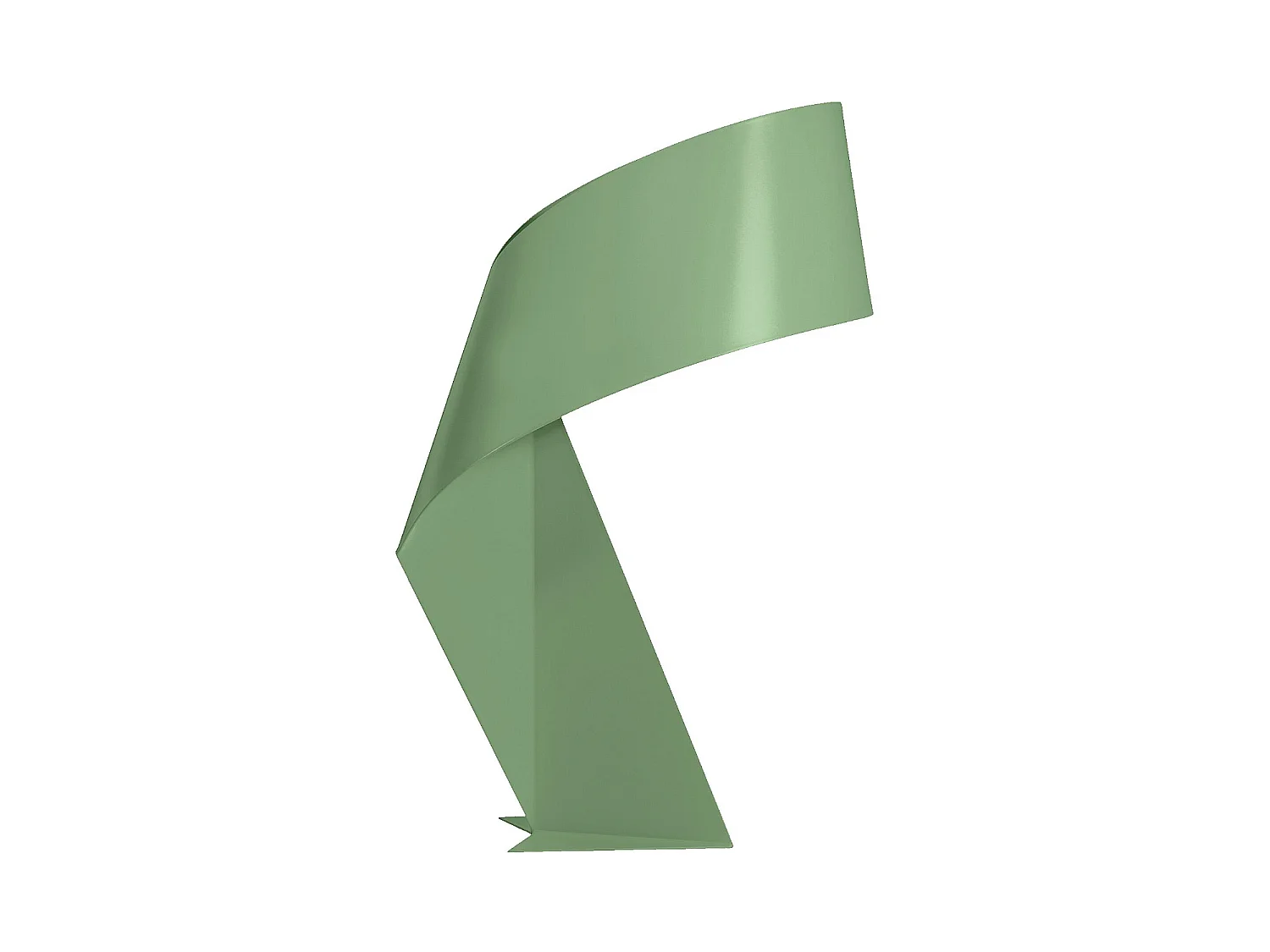 Habitat - Édition limitée - Lampe de table en métal - 35 cm - Vert Sauge - Design by Claire Norcross - Ribbon