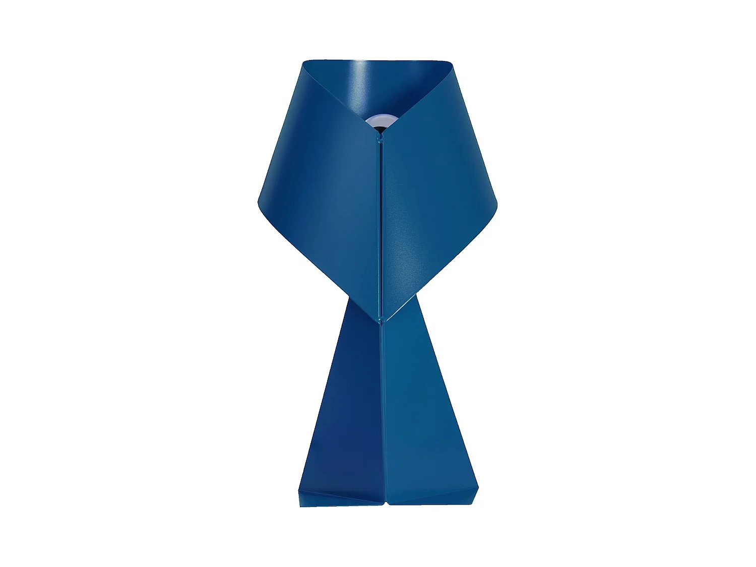 Habitat - Édition limitée - Lampe de table en métal - 50 cm - Bleu Pacifique - Design by Claire Norcross - Ribbon