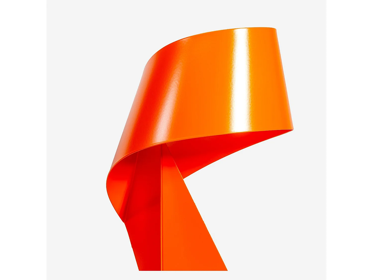 Habitat - Édition limitée - Lampe de table en métal - 50 cm - Orange Tangerine - Design by Claire Norcross - Ribbon