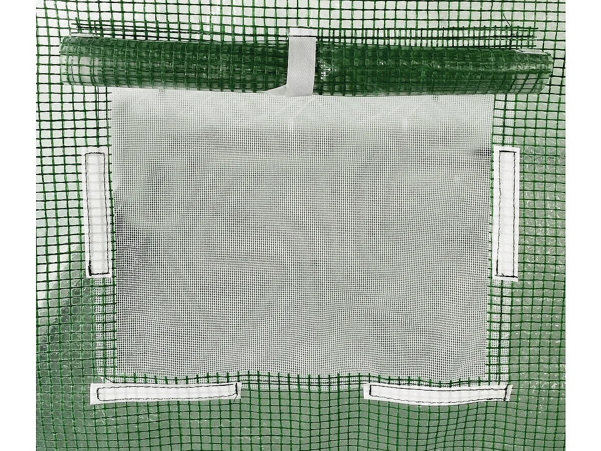 Serre tunelle de jardin 8 x 3 m "Lys" - 24 m² - 140g - Vert