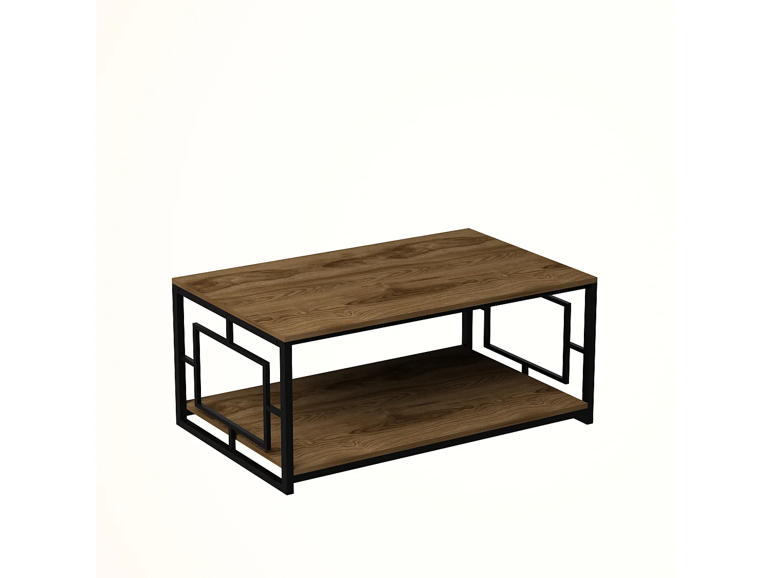 Table Basse Kelvin 120 cm avec cadre métallique