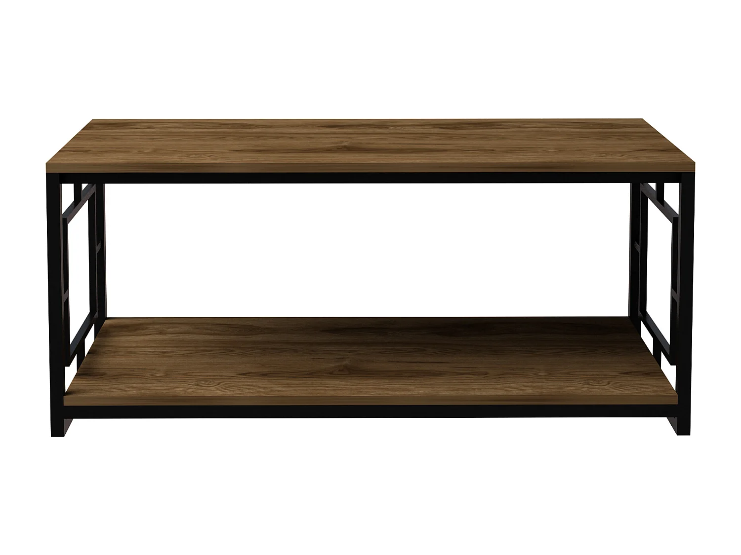 Table Basse Kelvin 120 cm avec cadre métallique