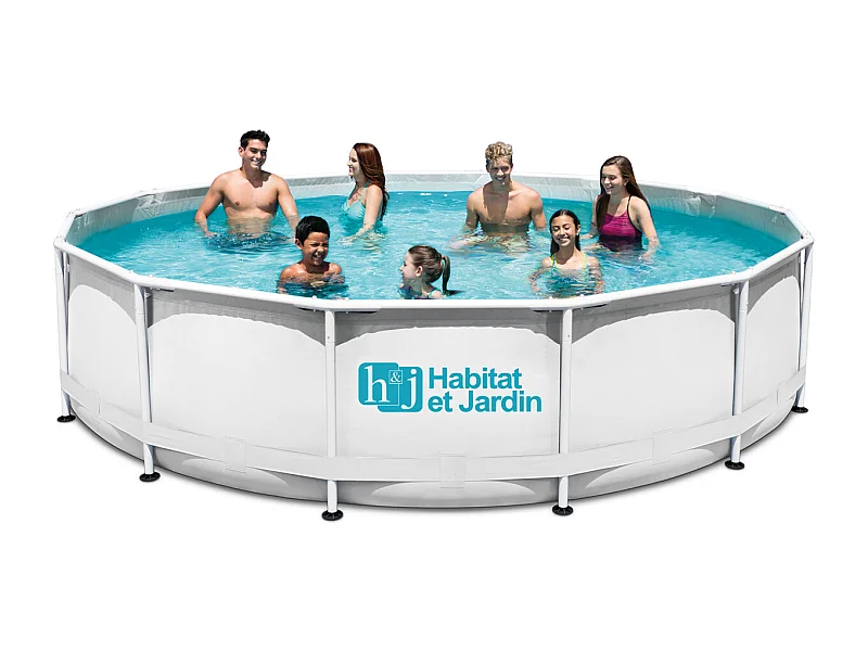 Piscina tubular - Ø 5,49 x 1,32 m - Sin filtración