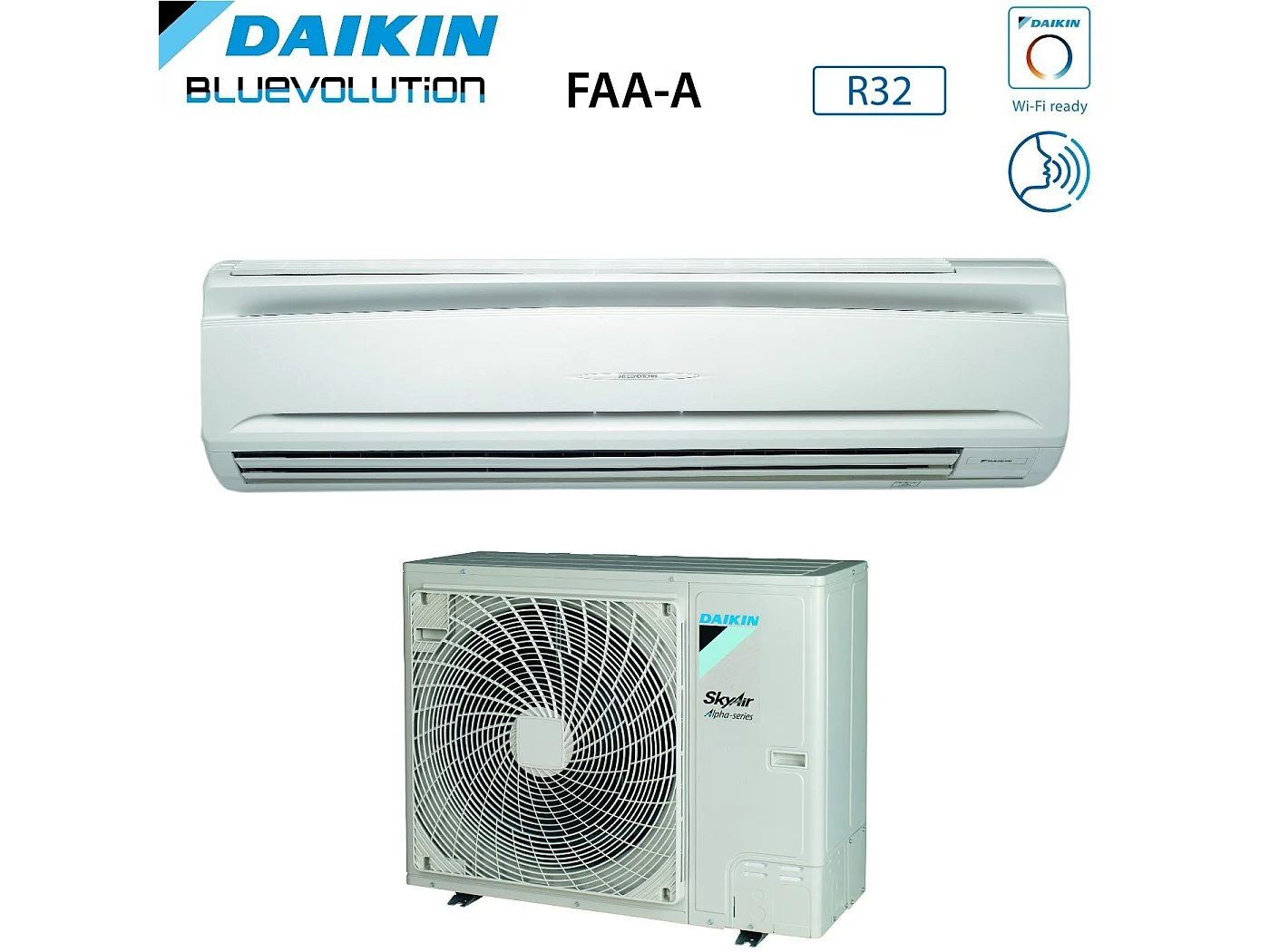 Climatizzatore Condizionatore Daikin Bluevolution Skyair Active-Series Inverter Serie Faa-A 36000 Btu Faa100a + Rzag100nv1 R-32 Wi-Fi Optional Classe