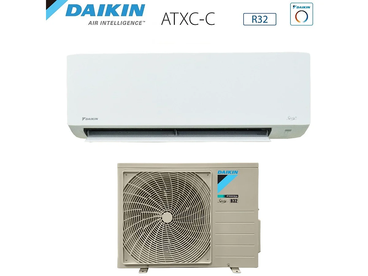 Condizionatore Daikin Siesta 9000 Btu Atxc25c R-32 Wi-Fi Optional