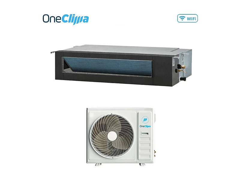 Condizionatore Oneclima Canalizzato 48000 Btu Air 48 Cnl-M R-32 Wi-Fi Optional Con Controllo Cablato Di Serie