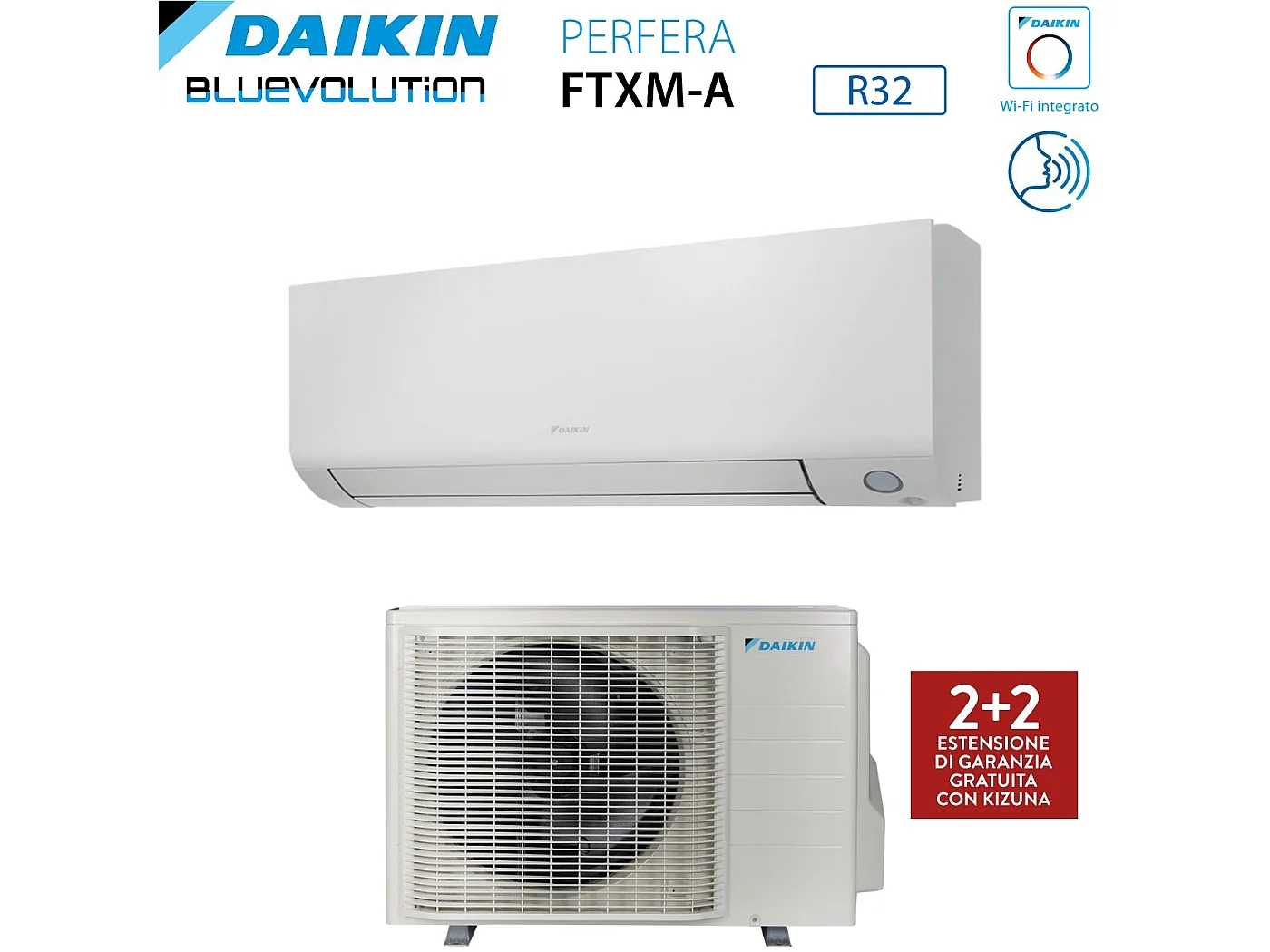 Condizionatore Daikin All Season 9000 Btu Ftxm25a R-32 Wi-Fi Integrato Garanzia Italiana