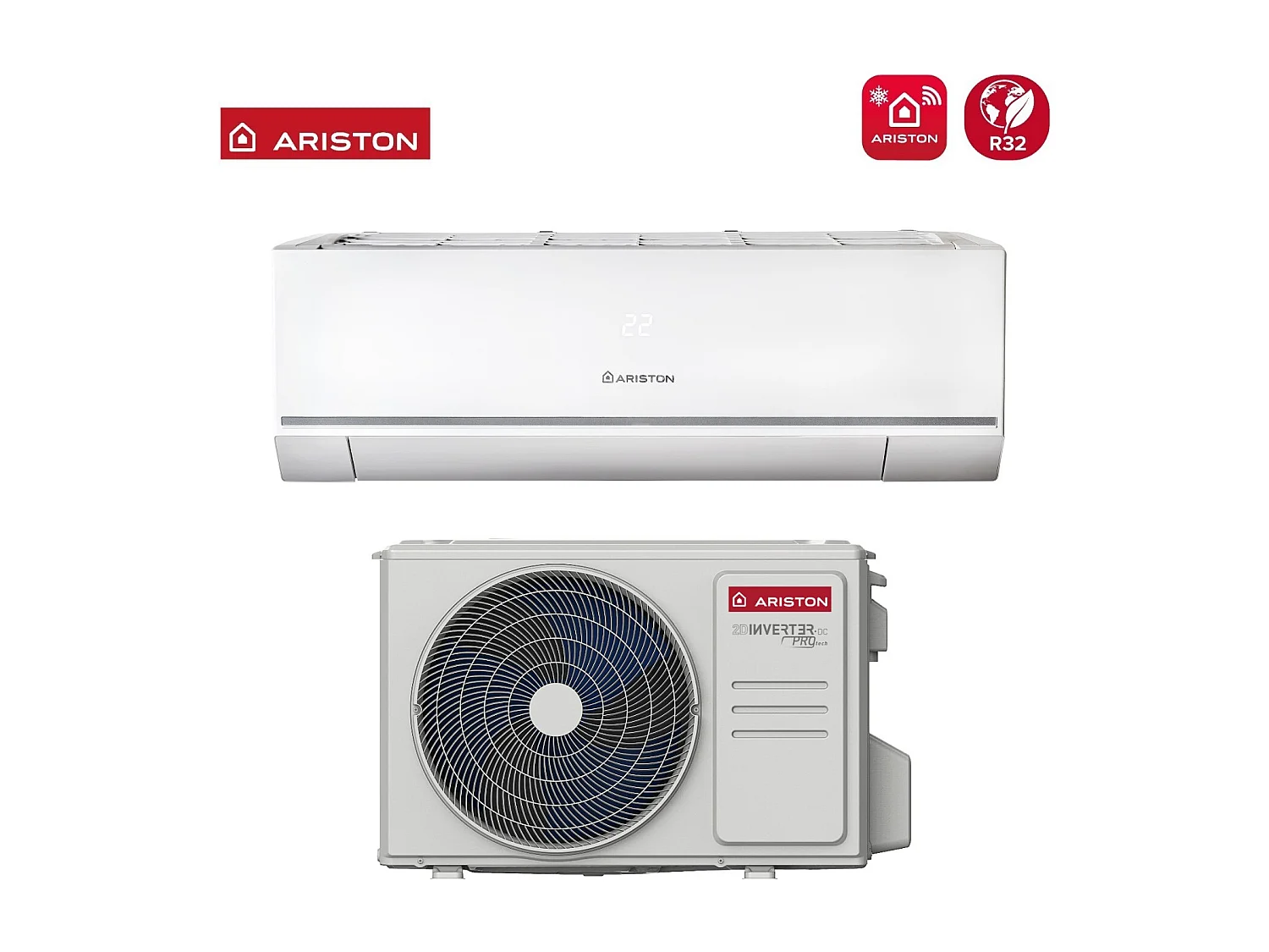 Climatizzatore Condizionatore Haier Inverter Serie Geos Plus 24000 Btu As68tdrhra-C R-32 Wi-Fi Integrato Classe A++/A+