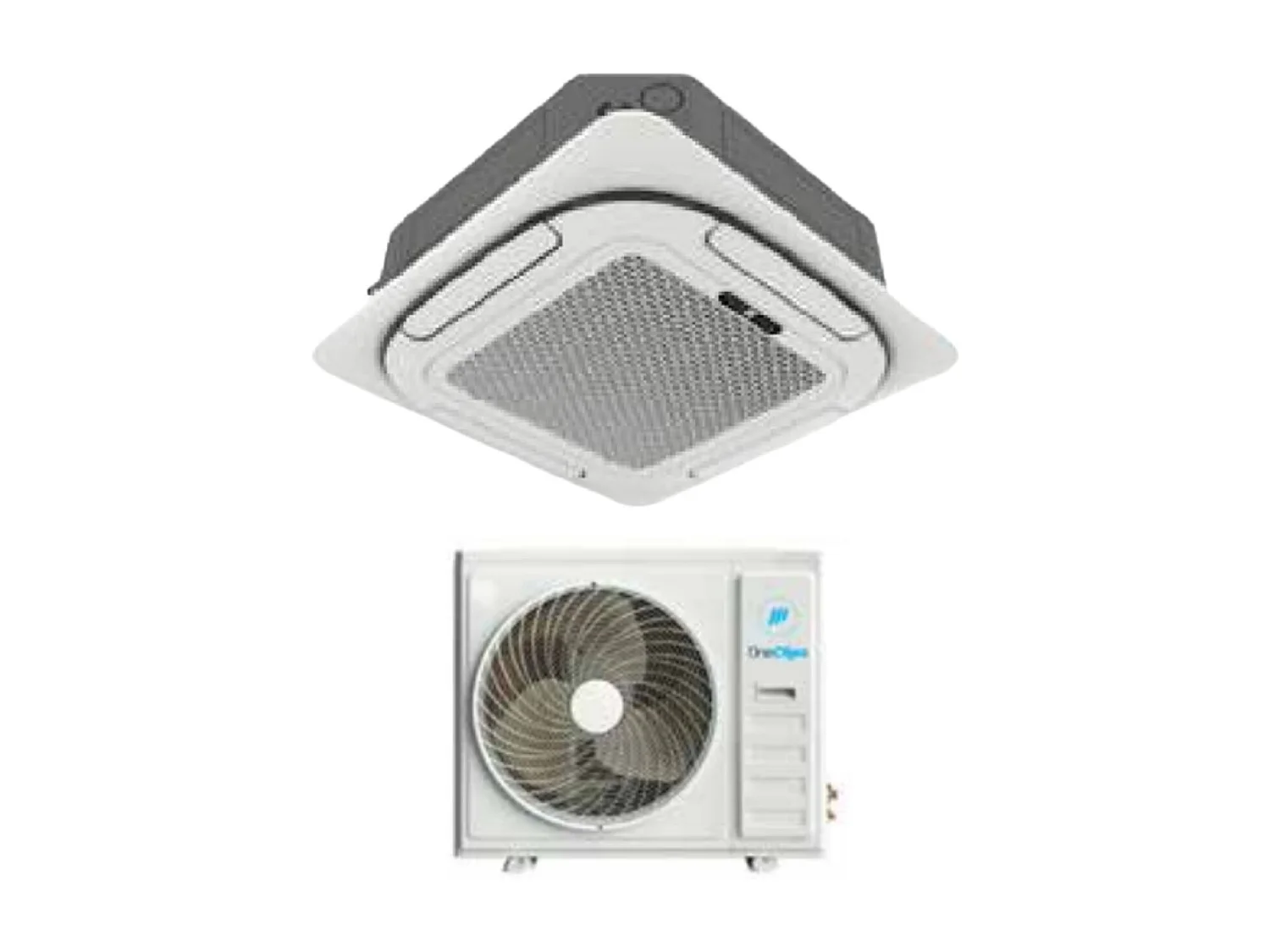 Climatizzatore Condizionatore Oneclima Inverter Cassetta 4 Vie 60000 Btu Air-55 Cst-T R-32 Trifase Wi-Fi Optional Griglia Inclusa E Telecomando Di Se