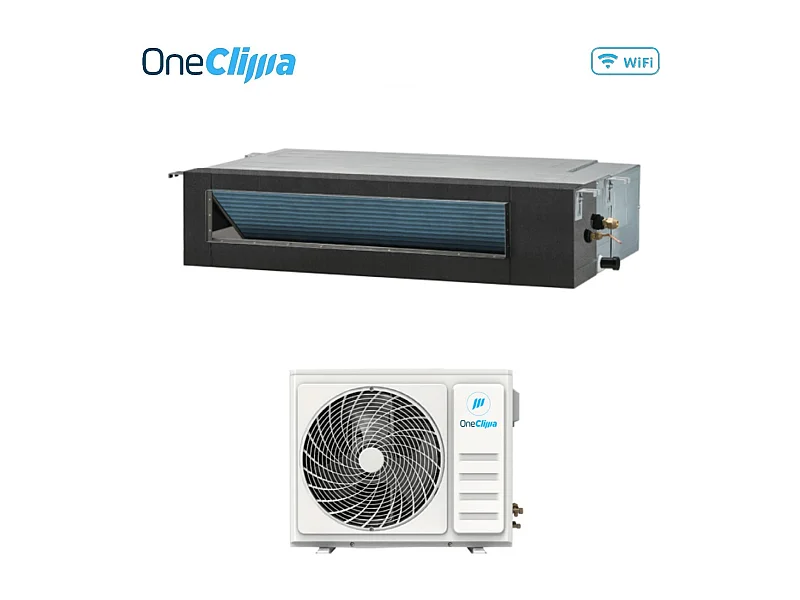 Condizionatore Oneclima Canalizzato 18000 Btu Air 18 Cnl-M R-32 Wi-Fi Optional Con Controllo Cablato Di Serie