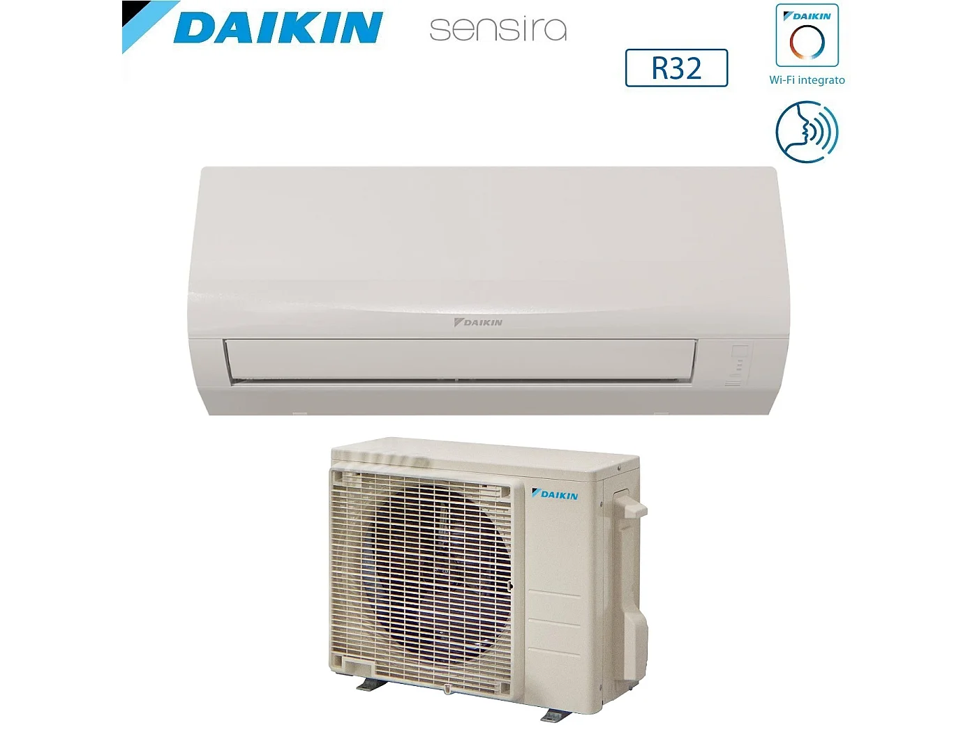 Condizionatore Daikin Ecoplus Sensira 24000 Btu Ftxf71f R-32 Wi-Fi Integrato