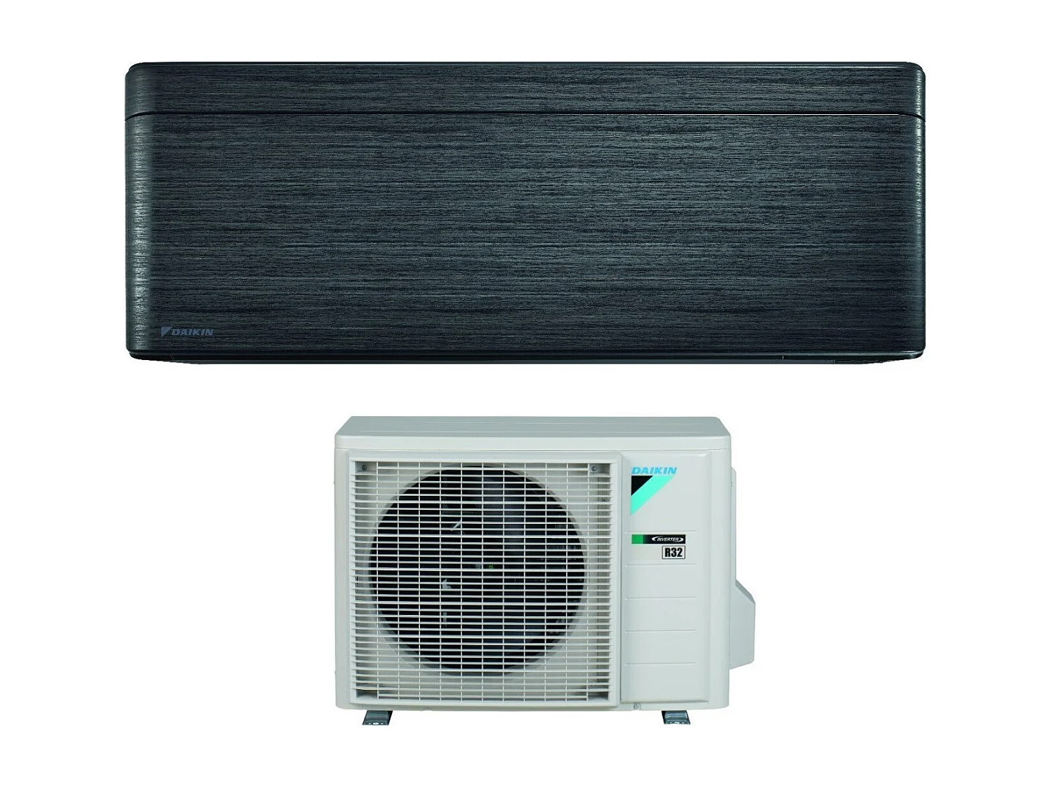 Climatizzatore Condizionatore Daikin Bluevolution Inverter Serie Stylish Real Blackwood 18000 Btu Ftxa50bt R-32 Wi-Fi Integrato Classe A++ Colore Leg