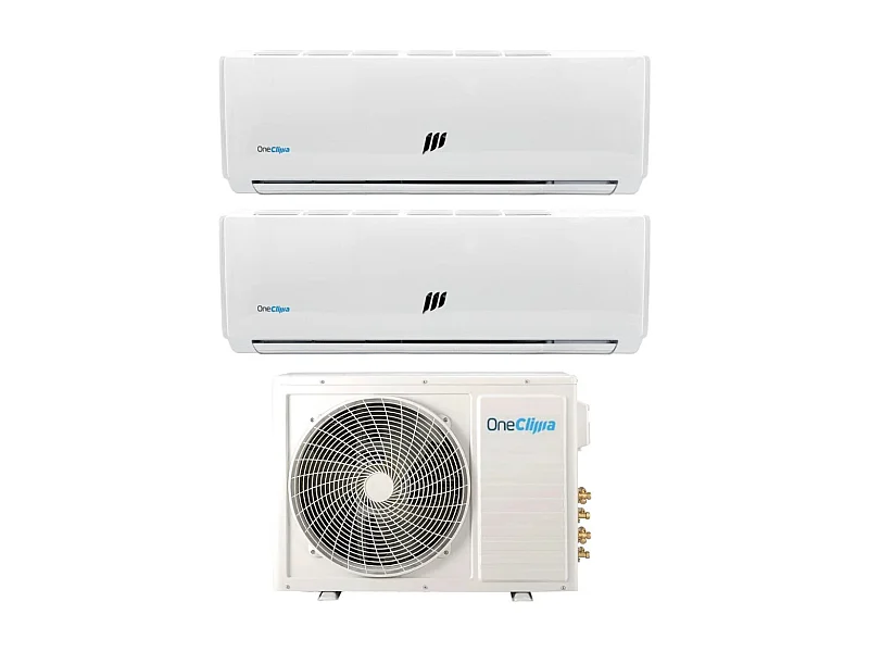 Condizionatore Dual Split Oneclima Pro 9+9 Con Mlt18x2/Y24 R-32 Wi-Fi Optional