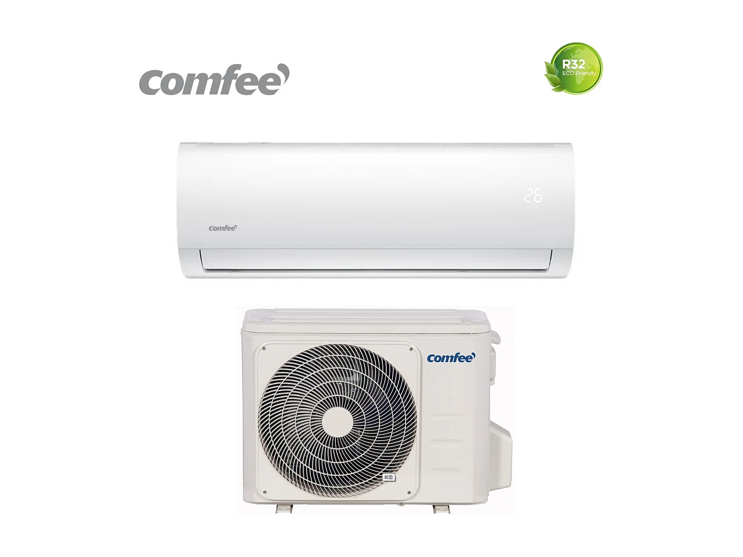 Climatizzatore Condizionatore Comfee Inverter Serie Cf 12000 Bu Cf-Cfw12a R-32 Wi-Fi Ntegrato Classe A++/A+