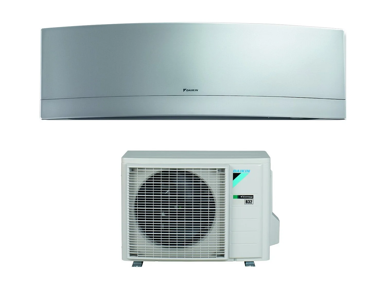 Condizionatore Daikin Emura Silver 9000 Btu Ftxj35ms R-32 Wi-Fi Integrato - Garanzia Italiana