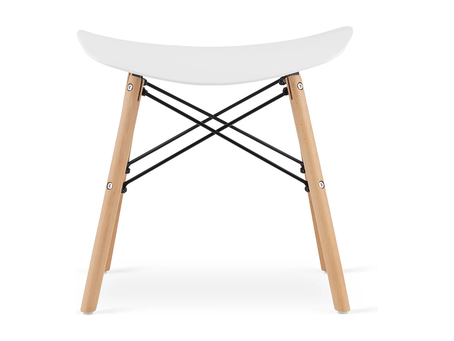 Valora CORFU Hocker, weiß, ergonomisches Design für die Küche