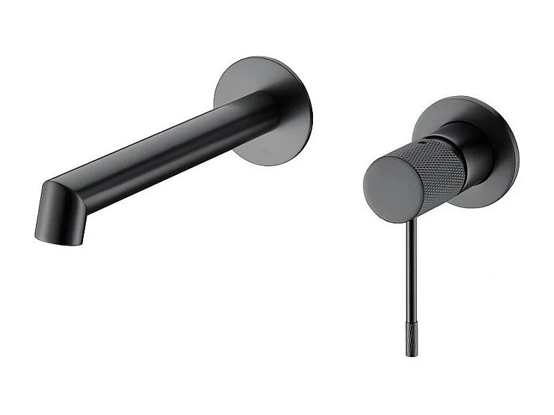 Grifo de lavabo empotrado ASTANA negro mate