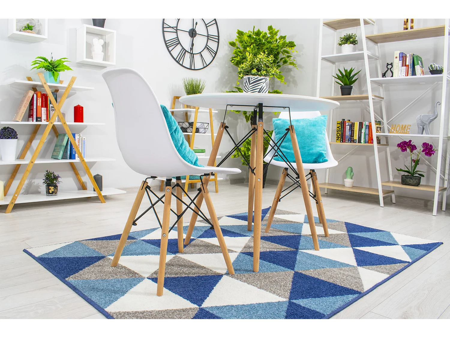 Table ronde Valora KOVA TODI 80 cm - Blanche