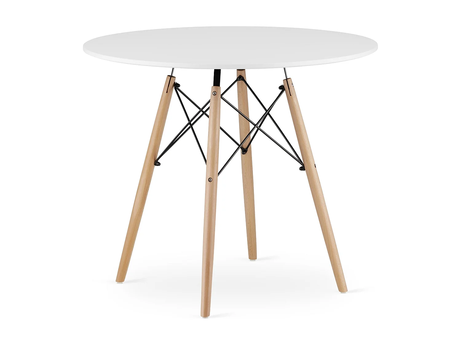 Table ronde Valora KOVA TODI 90 cm - Blanche
