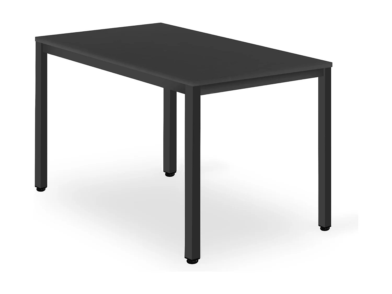 Tavolo Valora ROVA in metallo nero stile moderno per sala da pranzo