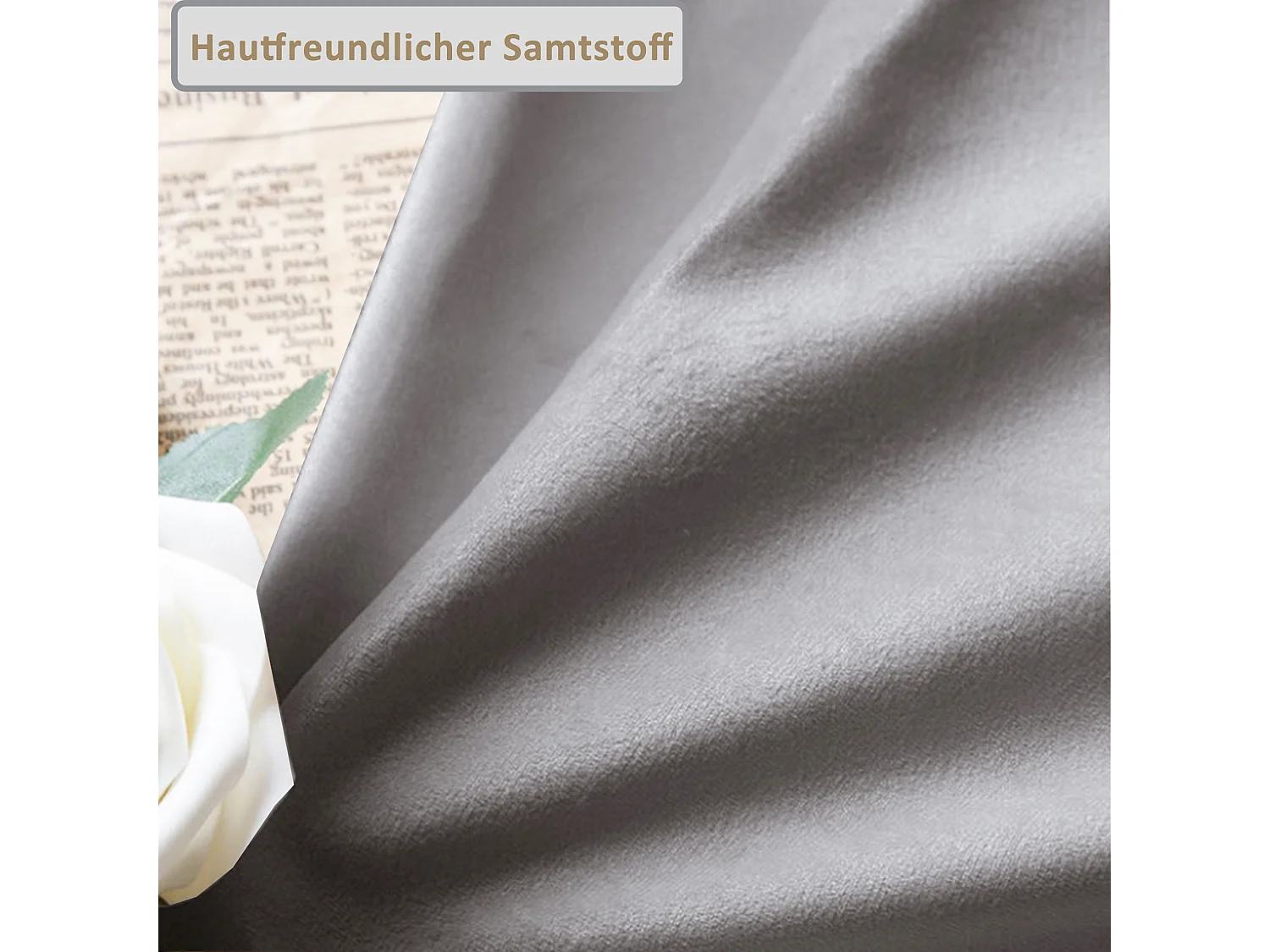 Canapé-lit multifonction 90x200cm en velours gris avec 2 tiroirs de rangement et sommier – Lit confortable, pratique et gain de place