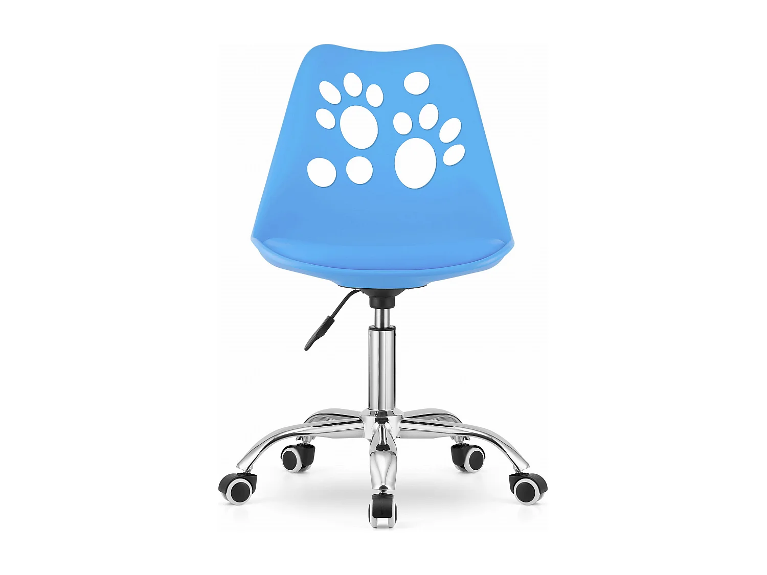 Fauteuil pivotant ergonomique Valora PRINT bleu pour bureau à domicile