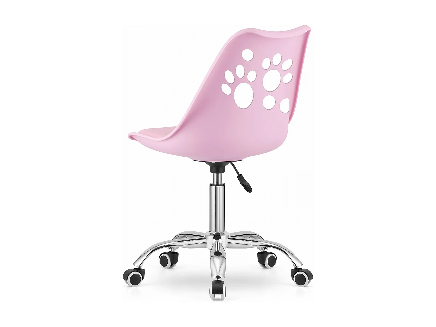 Fauteuil pivotant Valora PRINT rose, design ergonomique pour bureau à domicile