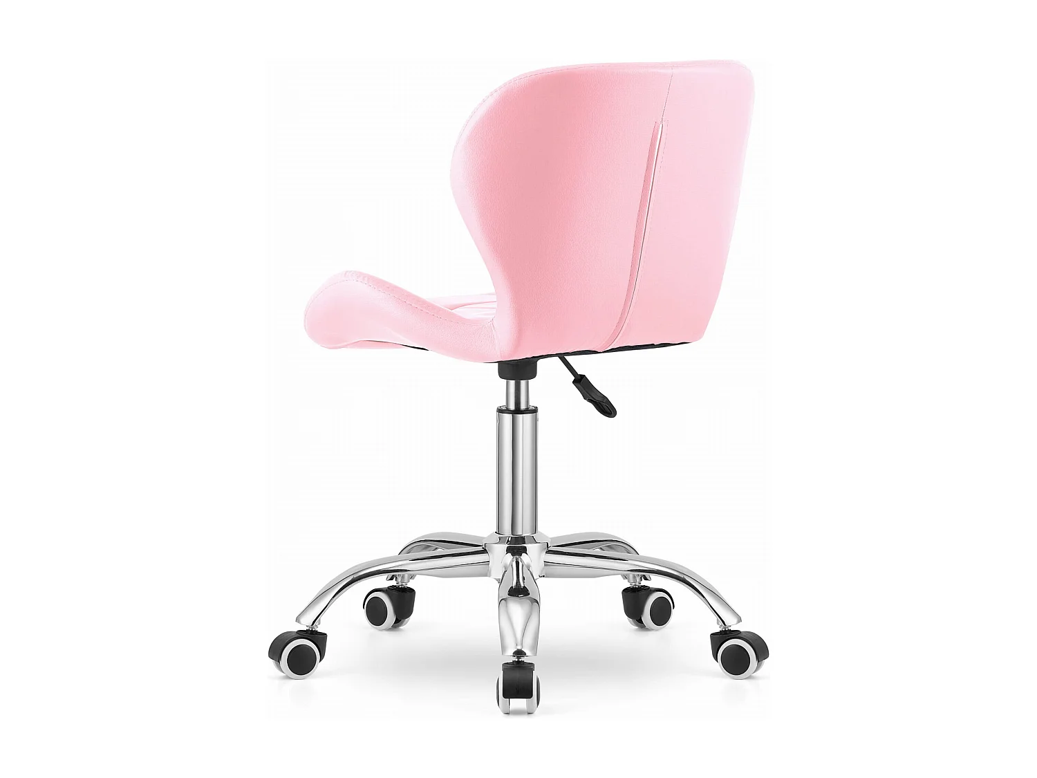 Valora AVOLA draaistoel roze eco-leer ergonomisch ontwerp