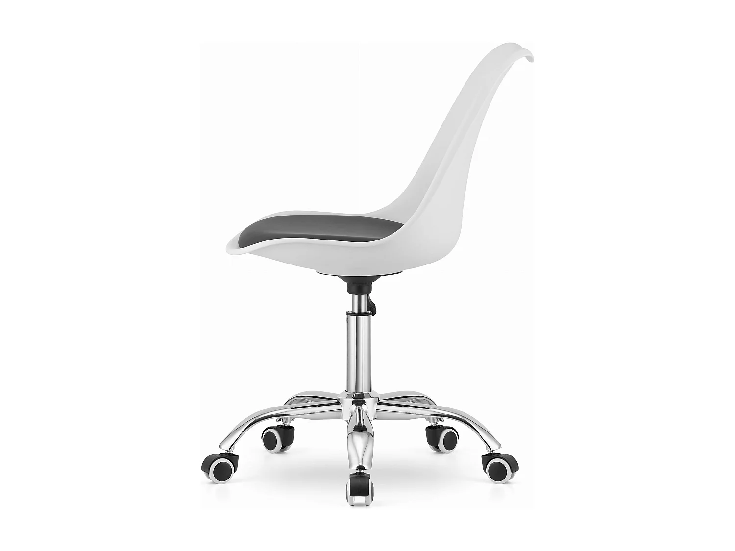 Fauteuil pivotant Valora VIRO, design noir et blanc pour bureau