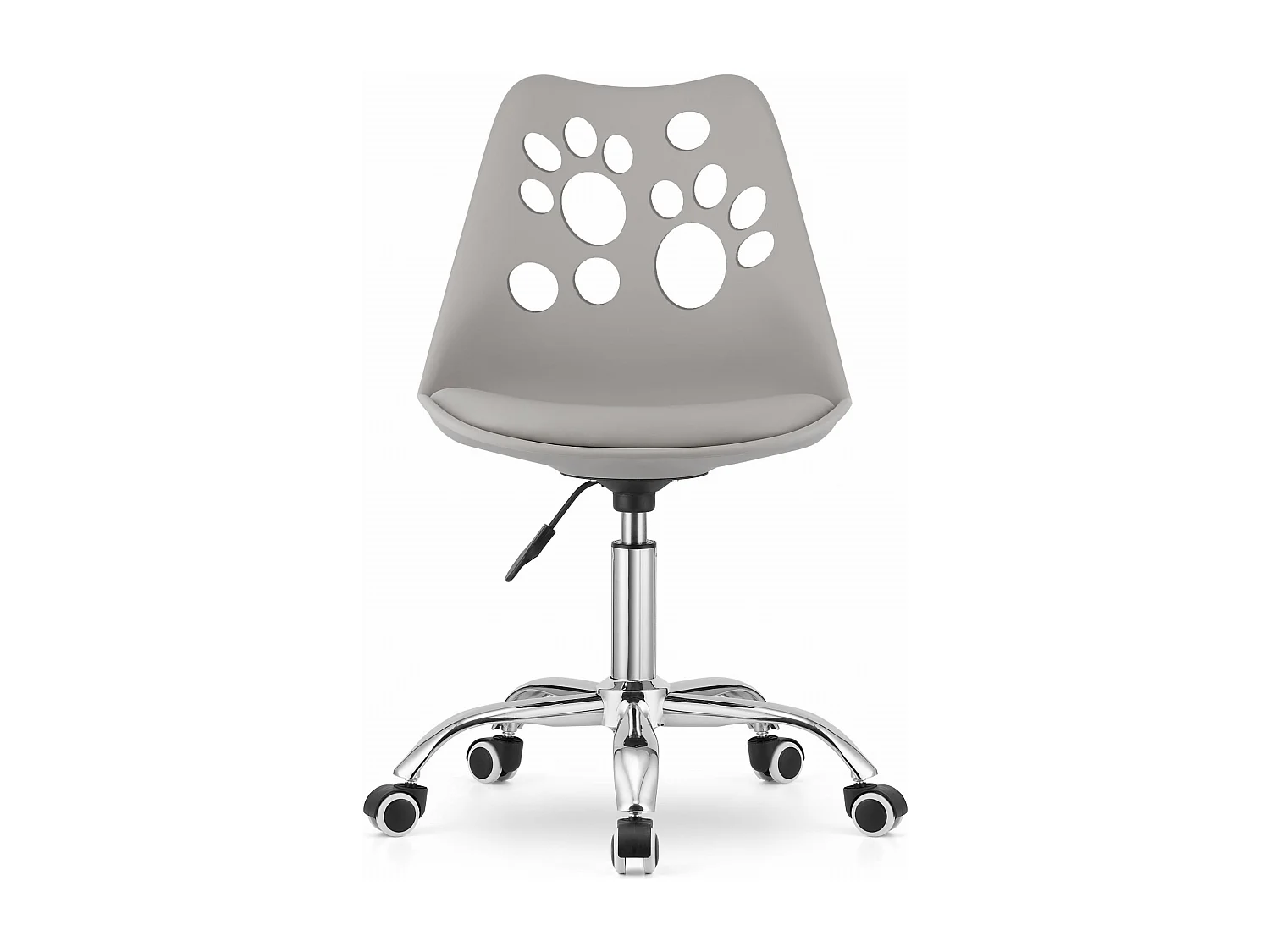 Fauteuil pivotant Valora PRINT gris, design ergonomique et réglable
